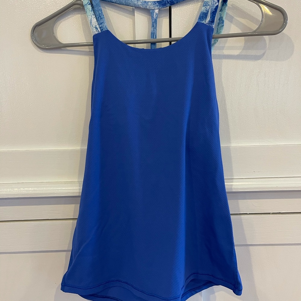 Blue Ivivva by Lululemon tank top